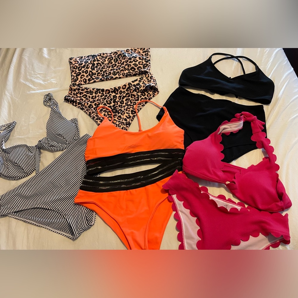 Lot of 5 SHEIN swimsuits